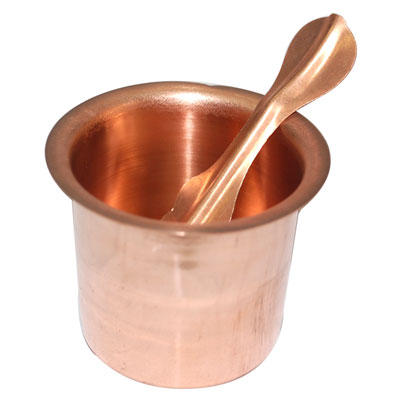 "Copper Uddarani with pali -012 - Click here to View more details about this Product